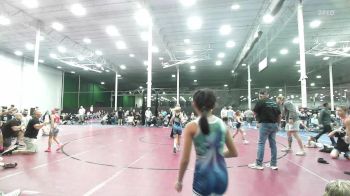 70 lbs Rr Rnd 6 - Paisley Moua, Kraken Black - Girls vs Tinley Brannon, Lady Assassins