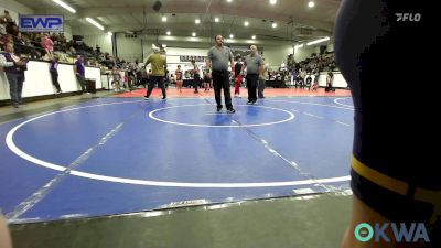 117-125 lbs Rr Rnd 1 - Zeke Hushbeck, Verdigris Youth Wrestling vs Tripp Gruenwald, Team Tulsa Wrestling Club