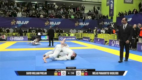 Melas Panagiotis Vasileios vs David William Phelan 2026 European Jiu-Jitsu IBJJF Championship