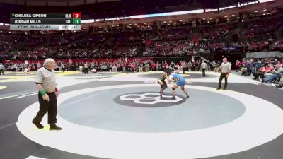 170 lbs Cons. Sub-semis - Jordan Mills, Gah. Lincoln vs Chelsea Gipson, Cle. Heights