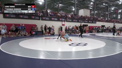 70 kg Champ. Rd Of 128 - Luke Yorke, Rochester Regional Training Center vs Thomas Johnson, Charleston Regional Training Center
