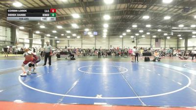 105 lbs Rr Rnd 1 - Corbin Lorek, Elite Athletic Club - MS vs Derek Danbe, RedNose Wrestling School - MS
