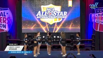 Liberty Cheer - Vogue [2025 L2 Senior - D2 - Small - B Day 2] 2025 NCA All-Star National Championship