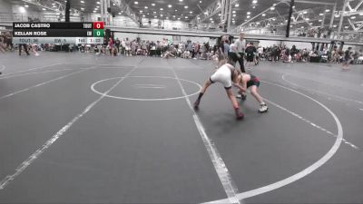76 lbs Round 6 (10 Team) - Jacob Castro, The Outsiders vs Kellan Rose, Edge Wrestling