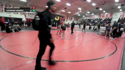 170 lbs Champ. Round 3 - Katherine Herrera, La Habra vs Alaina Cooper, Lincoln, Stockton