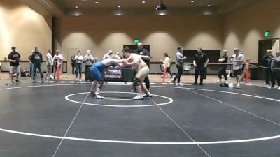 285 lbs Cons. Semis - Ryker McCarthy, Empire Wrestling Academy vs Kaleb Dumin, Boyertown