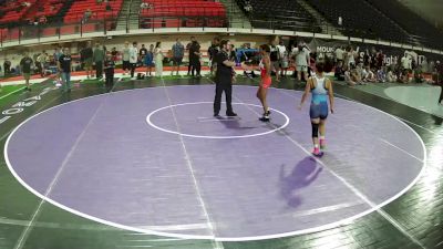 95-100 lbs Champ. Round 1 - Chaya Palomo, Oregon vs Maliah Escajeda, Nevada
