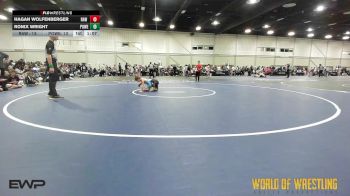 58 lbs 3rd Place - Hagan Wolfenberger, RAW Wrestling Club 9U vs Ronix Wright, Powerhouse Elite 9u