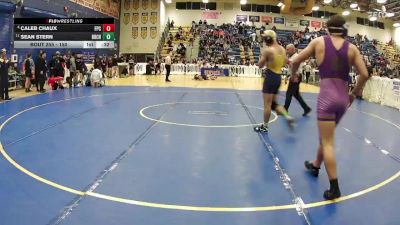 150 lbs Cons. Round 2 - Sean Stern, Boca Raton Community H S vs Caleb Chaux, Ft Pierce Central