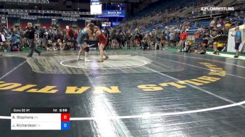 138 lbs Cons 32 #1 - Anna Stephens, Missouri vs Jorie Richardson, Tennessee