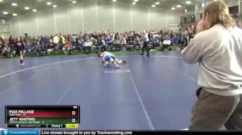 90 lbs Round 3 (6 Team) - Jett Whiting, South Dakota Lightning vs Max Millage, Iowa Red