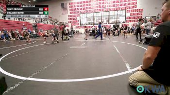 52 lbs Rr Rnd 2 - Duke Friddle, Rough Riders vs Obadiah Boyd, Harrah Little League Wrestling