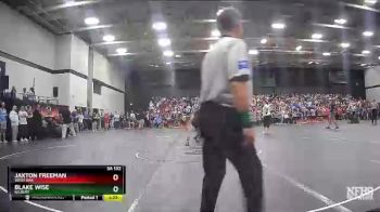 3A 132 lbs Semifinal - Jaxton Freeman, West Oak vs Blake Wise, Gilbert