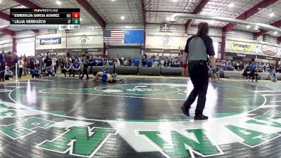 140 lbs 3rd Place Match - Esmeralda Garcia Alvarez, Reed vs Lillia Verduzco, South Tahoe