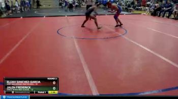 152 lbs Round 2: 6:00pm Fri. - Elijah Sanchez-Garcia, East Anchorage High School vs Jalen Frederick, Eagle River High School