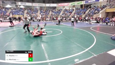 155 lbs Consi Of 8 #1 - Colton Kepley, Norwood Mavericks vs Josia Martinez, La Junta