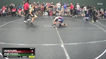 95 lbs Cons. Semi - Ryder Stelmack, Summerville Takedown Club vs Jacob Filliben, White Knoll Youth Wrestling