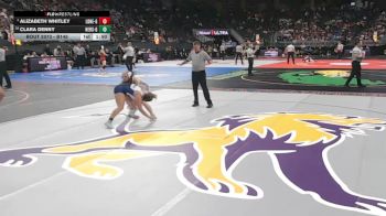 Champ. Round 1 - Alizabeth Whitley, Lyons-Decatur Northeast vs Clara Denny, Hershey