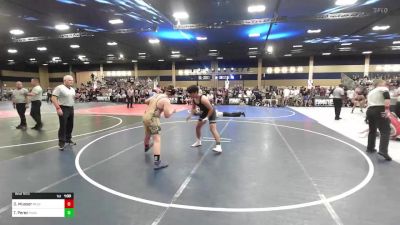 172 lbs Quarterfinal - Orion Musser, Meeker Cowboys vs Tony Perez, Pounders WC