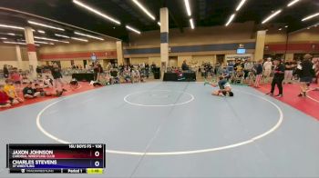 106 lbs Cons. Round 3 - Jaxon Johnson, Cardinal Wrestling Club vs Charles Stevens, 3F Wrestling