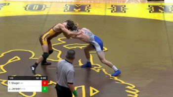 149 lbs Tommy Stager, Air Force vs Jaron Jensen, Wyoming