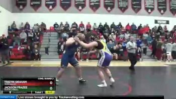 285 lbs Cons. Round 2 - Tristin Graham, Teays Valley vs Jackson Frazee, Bloom Carroll