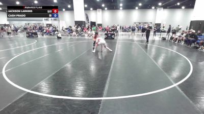 138 lbs Jackson Larkins, Louisiana Red vs Cash Prado, Georgia