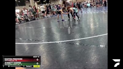 75 lbs Quarters & Wb (16 Team) - Easton Pridmore, Gulf Coast WC vs Everett Harper, Williamson County WC