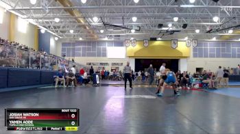 150 lbs Cons. Round 2 - Josiah Watson, Oak Grove HS vs Yamen Aode, Tupelo High School