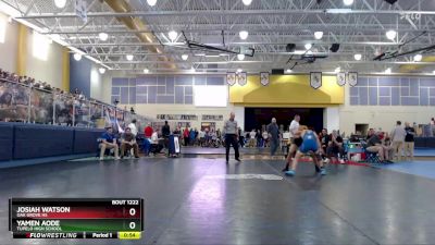 150 lbs Cons. Round 2 - Josiah Watson, Oak Grove HS vs Yamen Aode, Tupelo High School