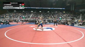 3A-150 lbs 1st Place Match - William Wood, Cody vs Ty Albaugh, Torrington