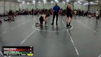 190 lbs Round 6 (8 Team) - Hommy Perez Vila, Central York Wrestling Club vs Mason Marolo, Mat Assassins Red