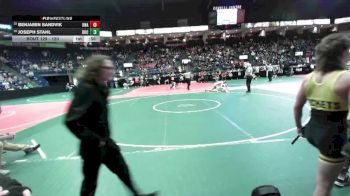 120 lbs Champ. Round 1 - Joseph Stahl, BUC2 vs Benjamin Sandvik, Unattached