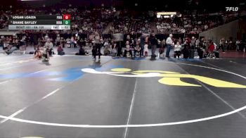 6A 120 lbs Quarterfinal - Logan Loaiza, Post Falls vs Shane Bayley, Borah