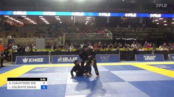 LOGAN EDILBERTO DIMAALA vs AGUSTIN CUAUHTEMOC PEREZ 2024 Pan Kids Jiu-Jitsu IBJJF Championship