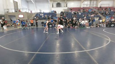 120 lbs Cons. Sub-semis - Kelty Kynaston, Buena Wrestling Club vs Lucy Hornby, Thunder Mountain
