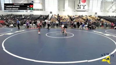 131 lbs Cons. Round 4 - Cullen Arnold, Cazenovia Wrestling Club vs Landon Dalaker, Club Not Listed