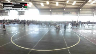 90 lbs Rr Rnd 1 - Lucas Johnson, Team Aggression vs Jaxson Wise, No Team