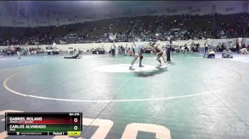 6A-215 lbs 3rd Place Match - Carlos Alvarado, Enid vs Gabriel Roland, Ponca City Senior