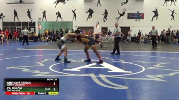 165 lbs Champ. Round 2 - Anthony Taylor, Averett University vs Calvin Cai, Case Western