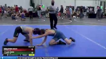 100 lbs Round 7 (8 Team) - Benjamin Koch, Olympia vs Tyler Oden, Triumph