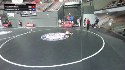 144 lbs Cons. Sub-quarters - Barrett Silva, Central Catholic Wrestling Club vs Robert Garcia, Credo Wrestling Club