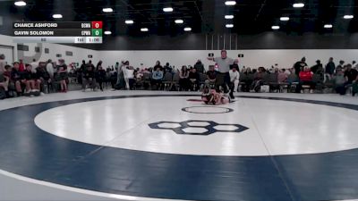 60 lbs Quarterfinals (8 Team) - Chance Ashford, DC Wrestling Academy vs Gavin Solomon, CP Wrestling Academy