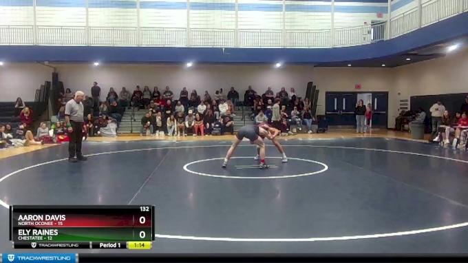 132 lbs Placement Matches (8 Team) - Ely Raines, Chestatee vs AARON ...