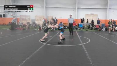 88 lbs Round 7 (8 Team) - Colt Samson, CP Wrestling vs Easton Walden, Project X