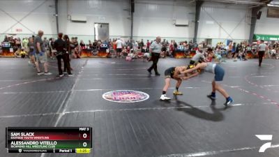 95 lbs Quarterfinal - Alessandro Vitello, Richmond Hill Wrestling Club vs Sam Slack, Eastside Youth Wrestling