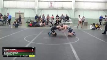 130 lbs Round 6 (8 Team) - Zachary Aquila, Ohio Rampage vs Gavin Schnall, Edge