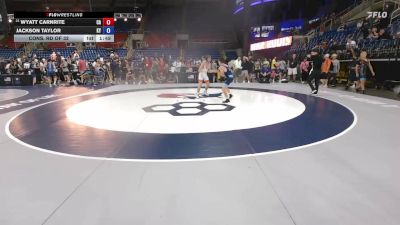 106 lbs Cons. Rd Of 32 - Wyatt Carnrite, CA vs Jackson Taylor, KY