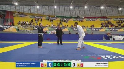 FRANCISCO PAES vs WILLIAM RODRIGUES GOMES 2026 FPJJ Circuito Paulista GI Etapa 3