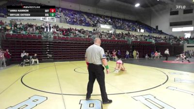 120 lbs Consolation - Anna Hannon, Gaffney vs Brylee Osteen, Boiling Springs